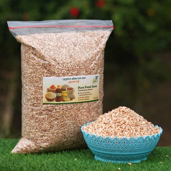 আমনের লাল মুড়ি। ৫কেজি (আধা লিটার সরিষার তেল ফ্রি)